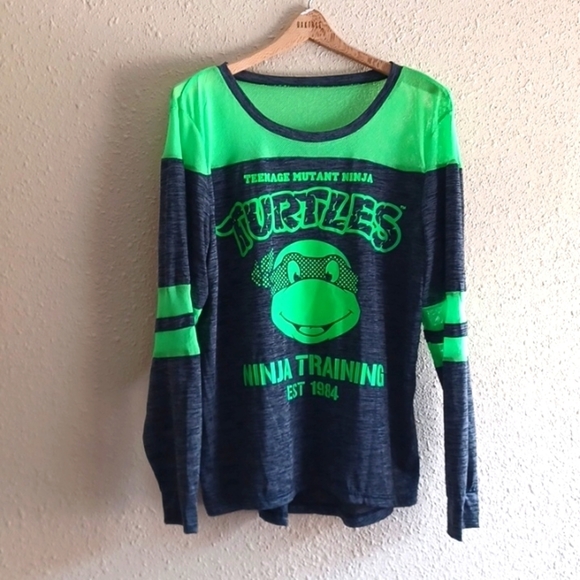 Nickelodeon Tops - Nickelodeon Teenage Mutant Ninja Turtles Long Sleeve Shirt.